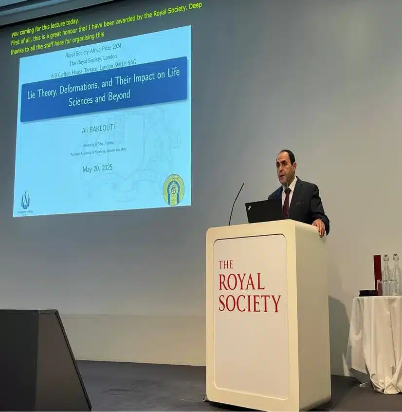 Royal Society Africa Prize 2024 winner’s Lecture May 20, 2025